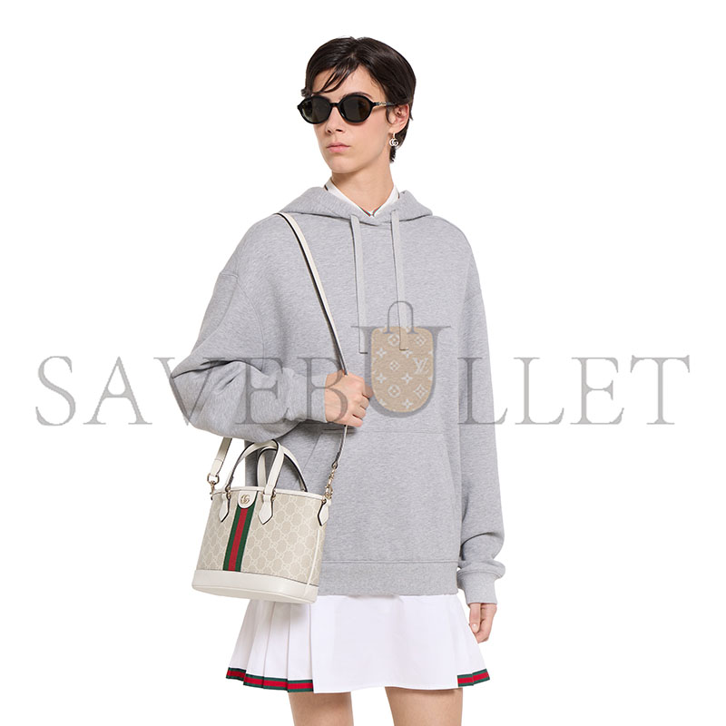 GUCCI OPHIDIA SMALL TOTE BAG ‎‎836848  (22.5*17*11cm)